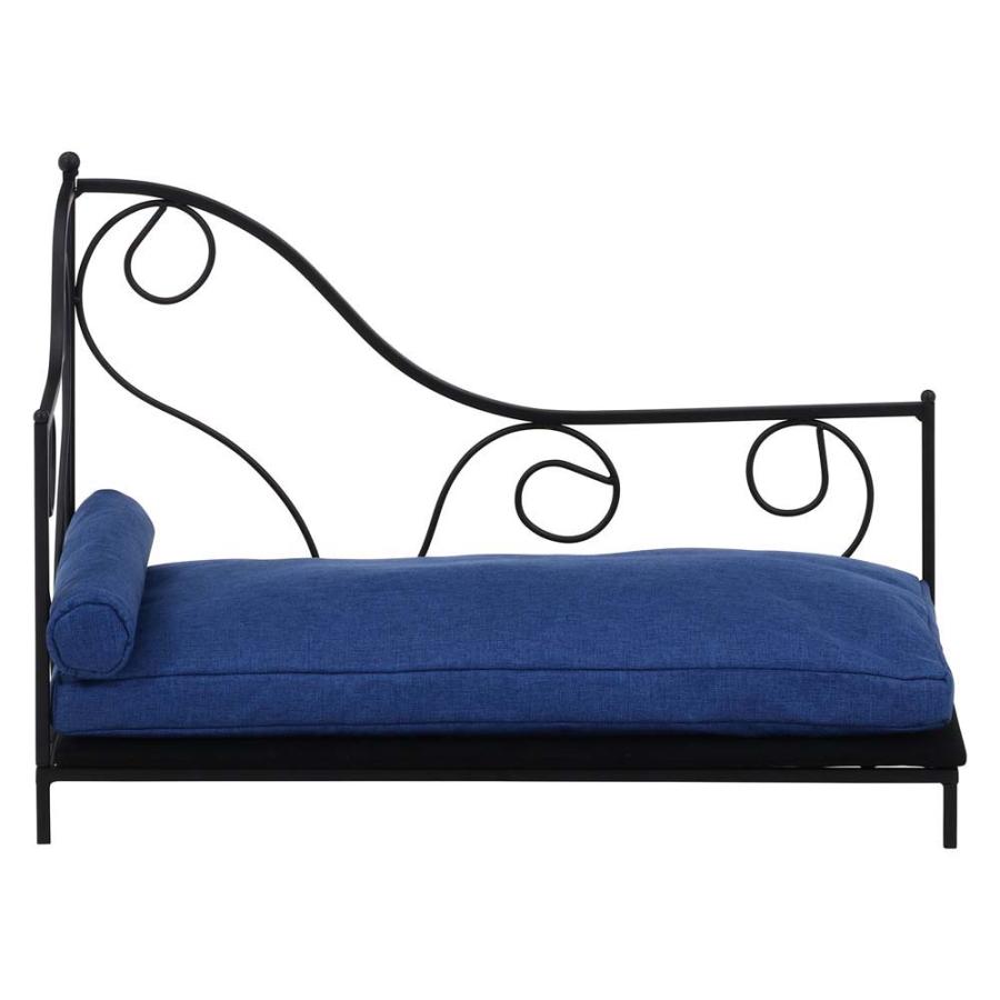 不二貿易 ペットデイベッド ブラック / ブルー 45227 | 不二貿易 | 01