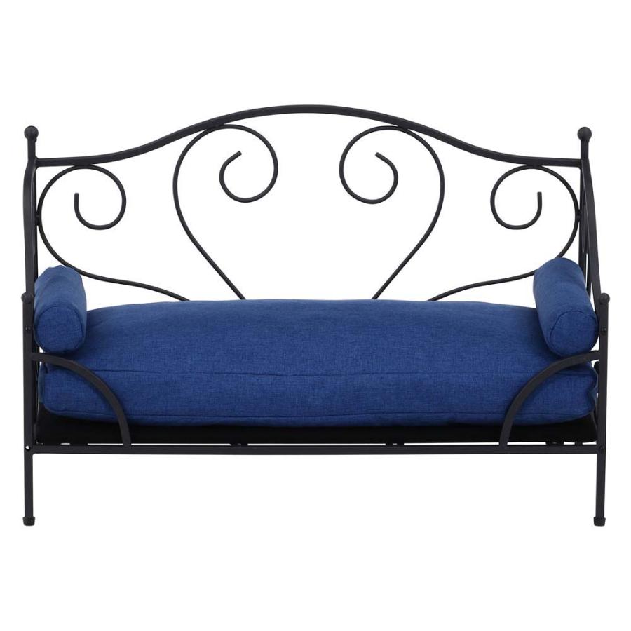 不二貿易 ペットデイベッド ブラック / ブルー 45228 | 不二貿易 | 01