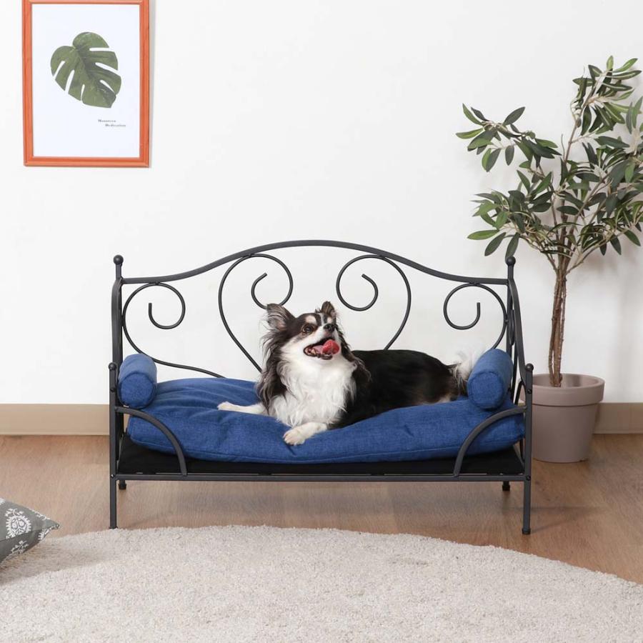 不二貿易 ペットデイベッド ブラック / ブルー 45228 | 不二貿易 | 06