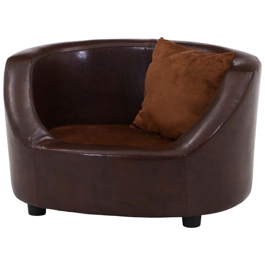 不二貿易 ペットソファ ブラウン 45229 | 不二貿易