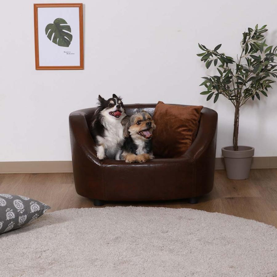 不二貿易 ペットソファ ブラウン 45229 | 不二貿易 | 06