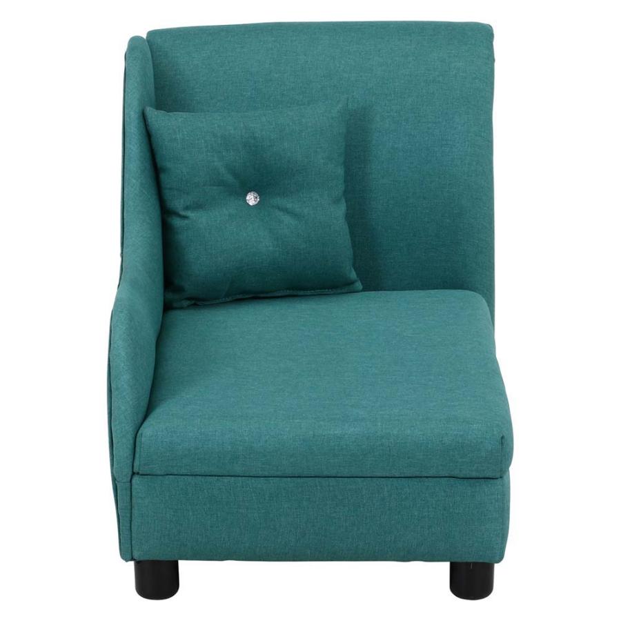 不二貿易 ペットカウチソファ(クッション付き) グリーン 45230 | 不二貿易 | 03