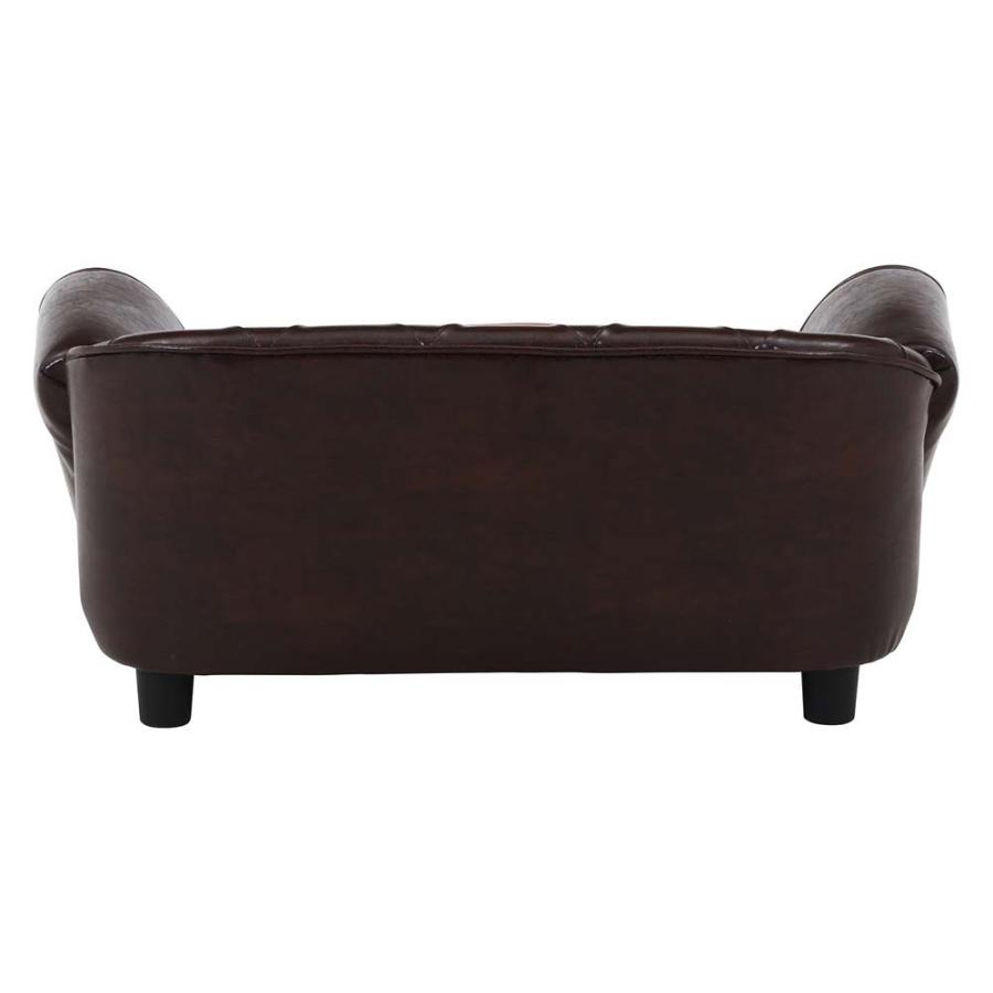不二貿易 ペットカウチソファ(チェスターフィールド風) ブラウン 45233 | 不二貿易 | 03