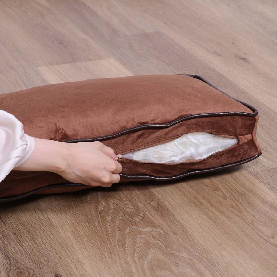 不二貿易 ペットカウチソファ(チェスターフィールド風) ブラウン 45233 | 不二貿易 | 04