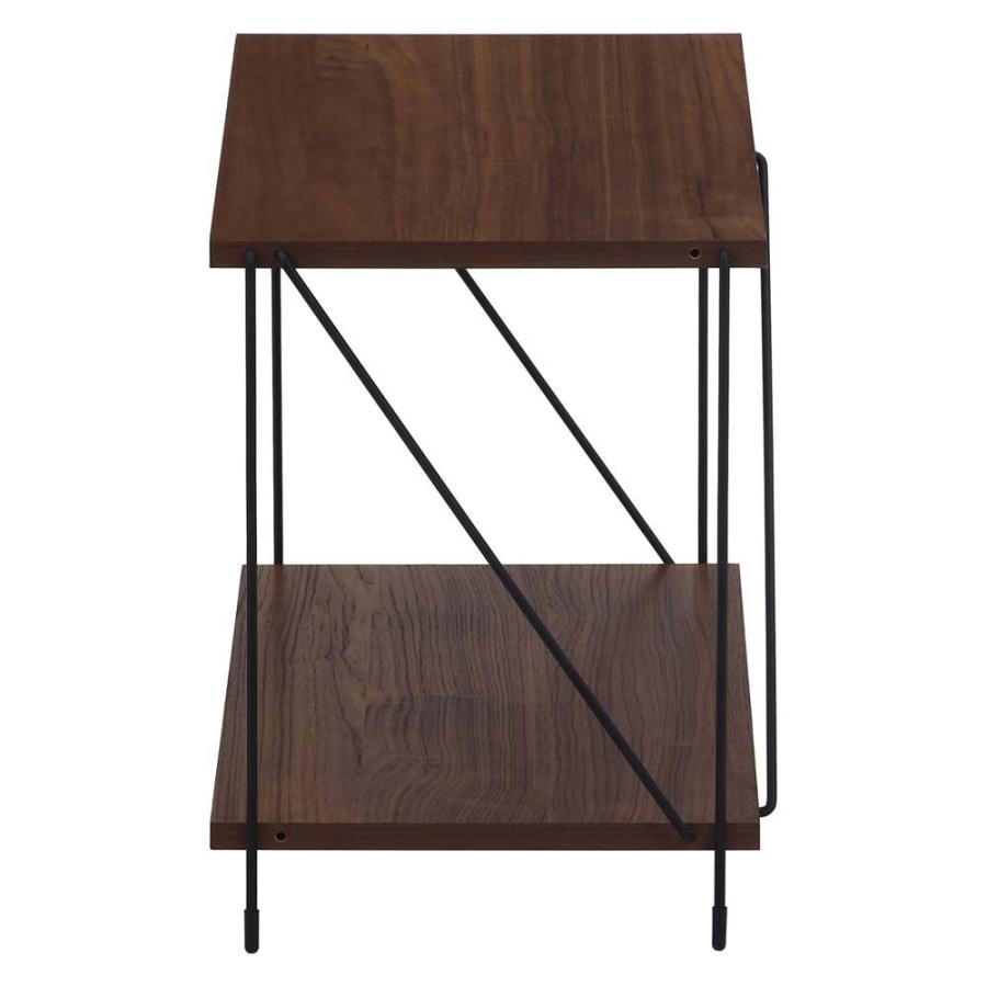 不二貿易 EZBO ワイヤーラック 2段 60幅 ミドルブラウン 77539 | 不二貿易 | 02