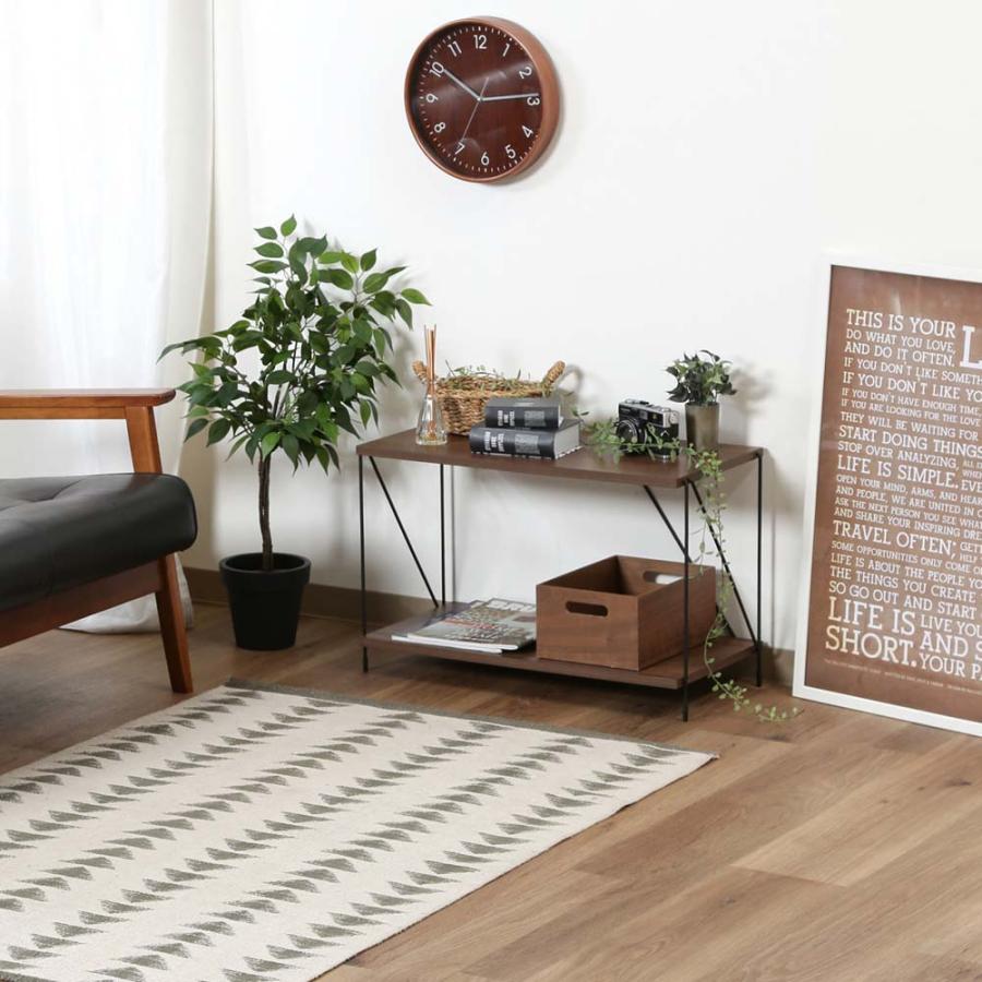 不二貿易 EZBO ワイヤーラック 2段 60幅 ミドルブラウン 77539 | 不二貿易 | 06