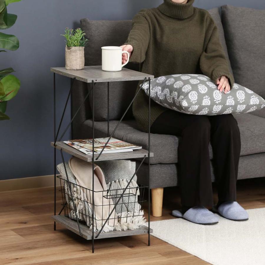 不二貿易 EZBO ワイヤーラック 3段 40幅 グレー 77550 | 不二貿易 | 05