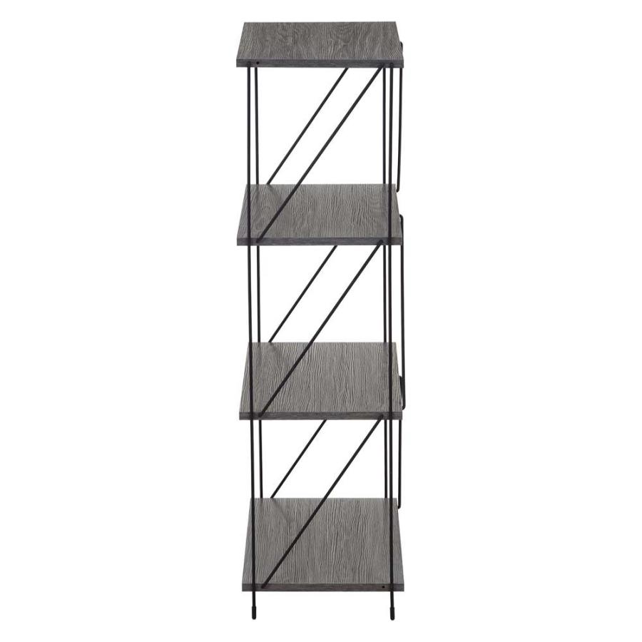 不二貿易 EZBO ワイヤーラック 4段 60幅 グレー 77553 | 不二貿易 | 02