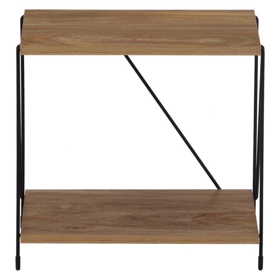 不二貿易 EZBO ワイヤーラック 2段 40幅 オークナチュラル 77558 | 不二貿易 | 01