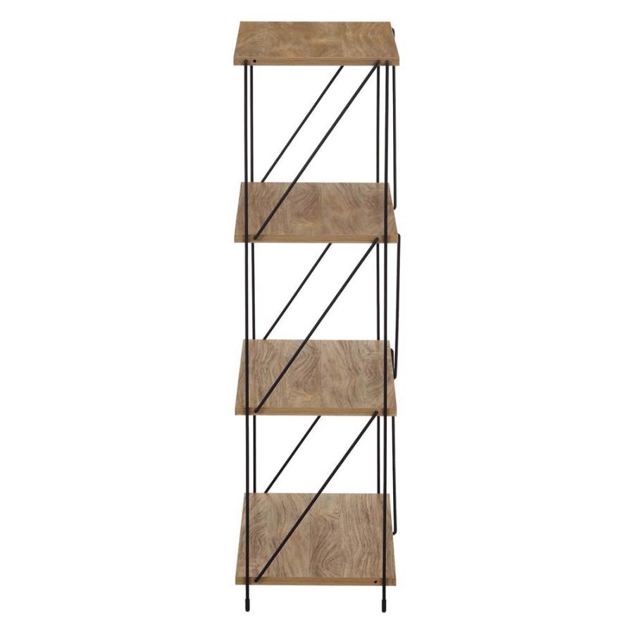 不二貿易 EZBO ワイヤーラック 4段 60幅 オークナチュラル 77563 | 不二貿易 | 02