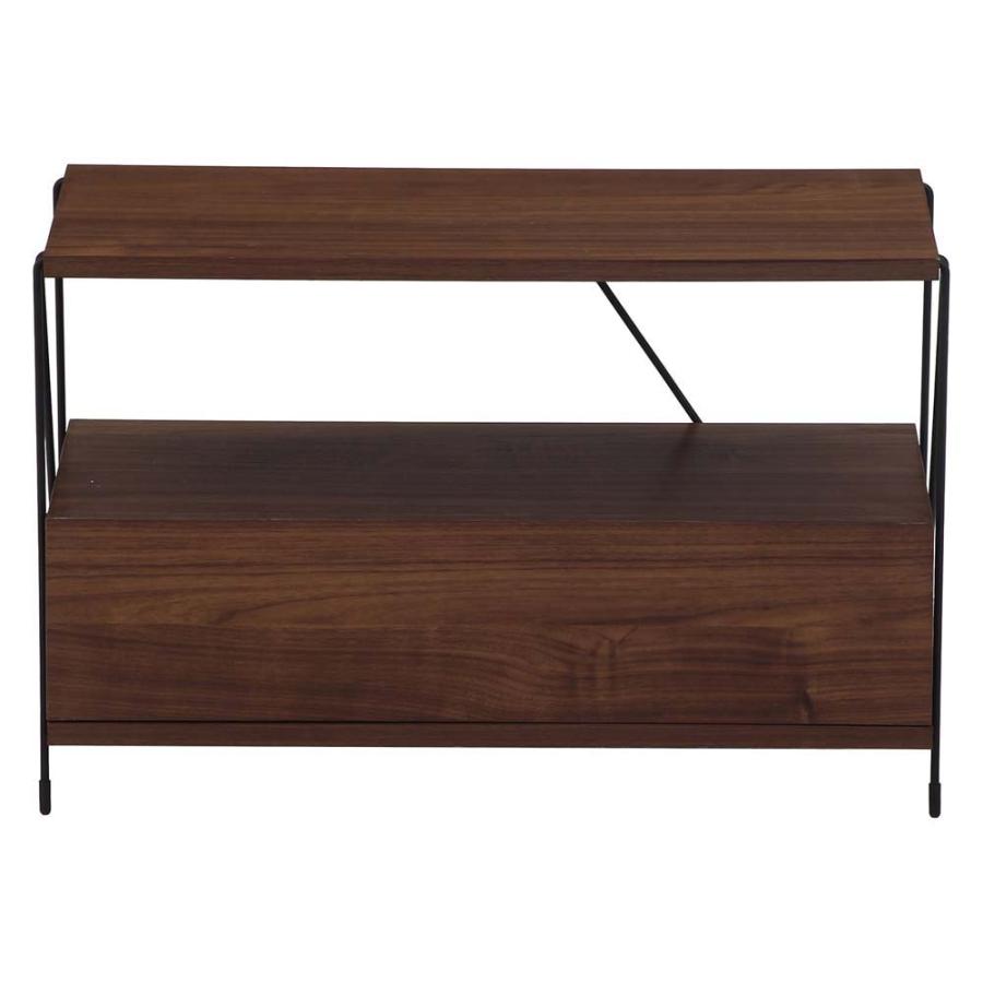 不二貿易 EZBO ワイヤー TVラック ミドルブラウン 77568 | 不二貿易 | 02