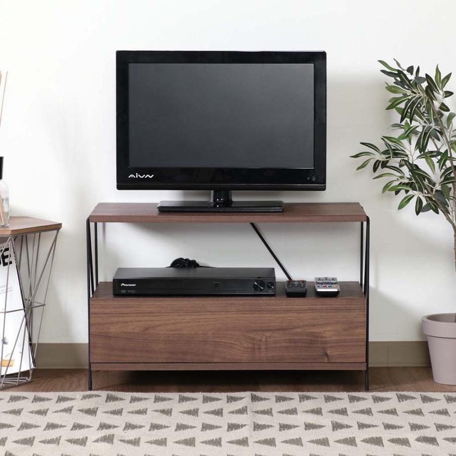 不二貿易 EZBO ワイヤー TVラック ミドルブラウン 77568 | 不二貿易 | 05