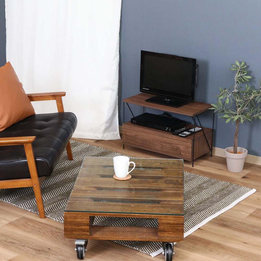 不二貿易 EZBO ワイヤー TVラック ミドルブラウン 77568 | 不二貿易 | 06