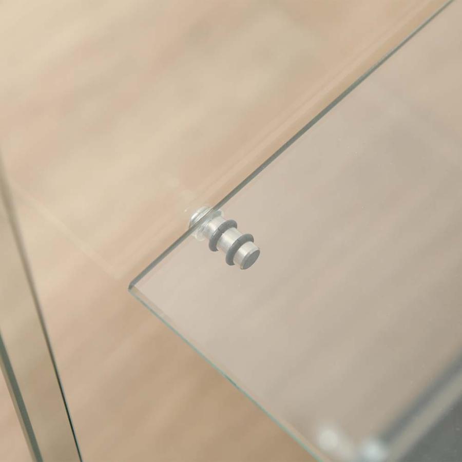 不二貿易 ガラスコレクションケースクリア 4段 TMG-G130 ブラック 98880 | 不二貿易 | 04