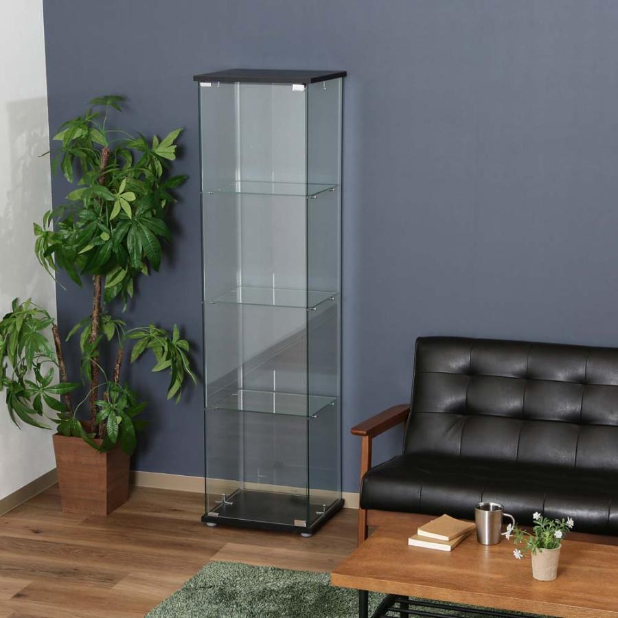 『未開封』 TMG-G130 TMG-G130 98880 C/D:98880] ガラスコレクションケース（クリア）4段 TMG