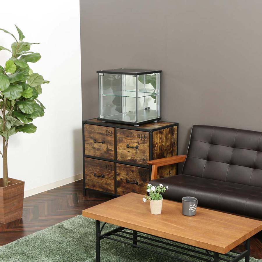 不二貿易 ガラスコレクションボックス ブラック 99474 | 不二貿易 | 06