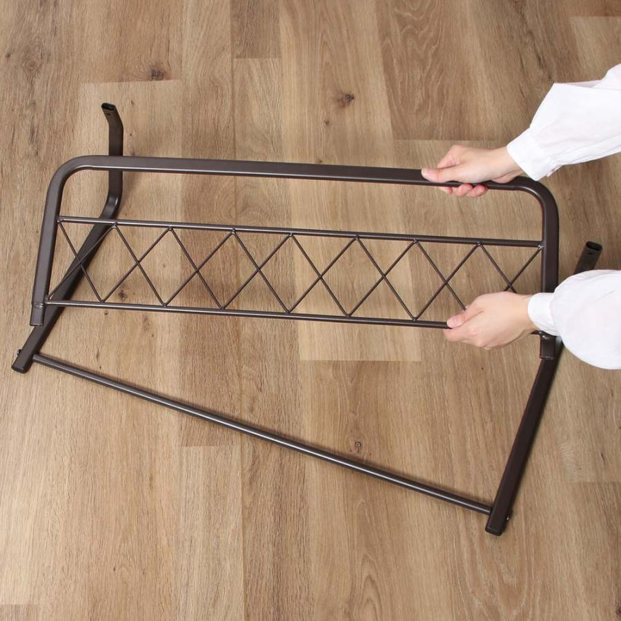 不二貿易 ベッドガードジョイント式 ブラウン 89195 | 不二貿易 | 03