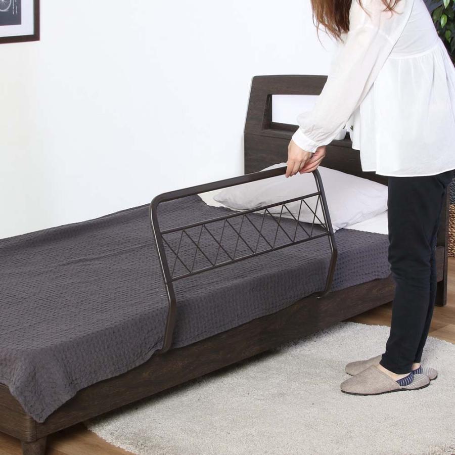 不二貿易 ベッドガードジョイント式 ブラウン 89195 | 不二貿易 | 04