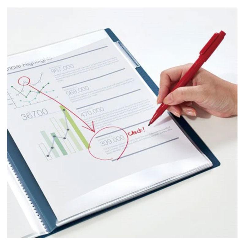 キングジム＜KING JIM＞ クリア−ファイル カキコ A4 20ポケット ピンク 8632ヒン | KING JIM | 01