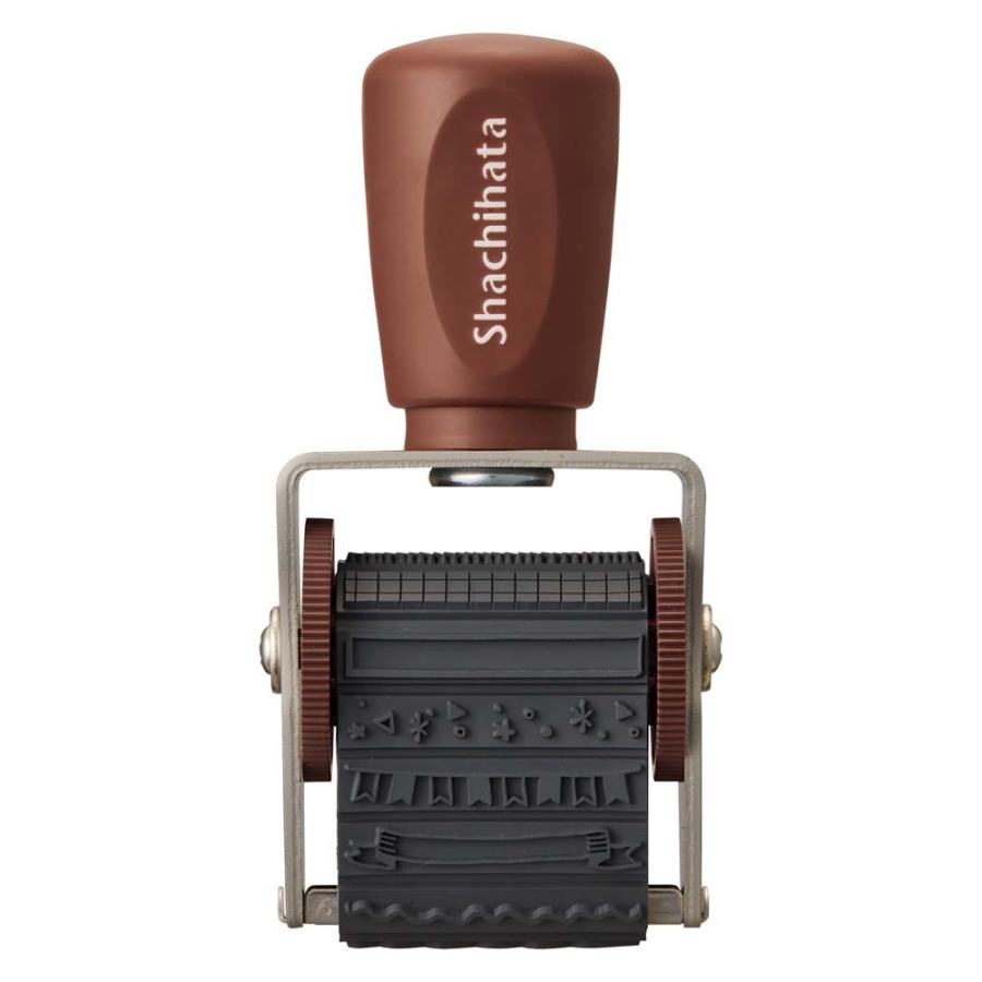 シャチハタ Shachihata 回転デコレーションスタンプ 手書き飾り NRD-13A5 手帳 日記 ダイアリー デコ | シヤチハタ | 01