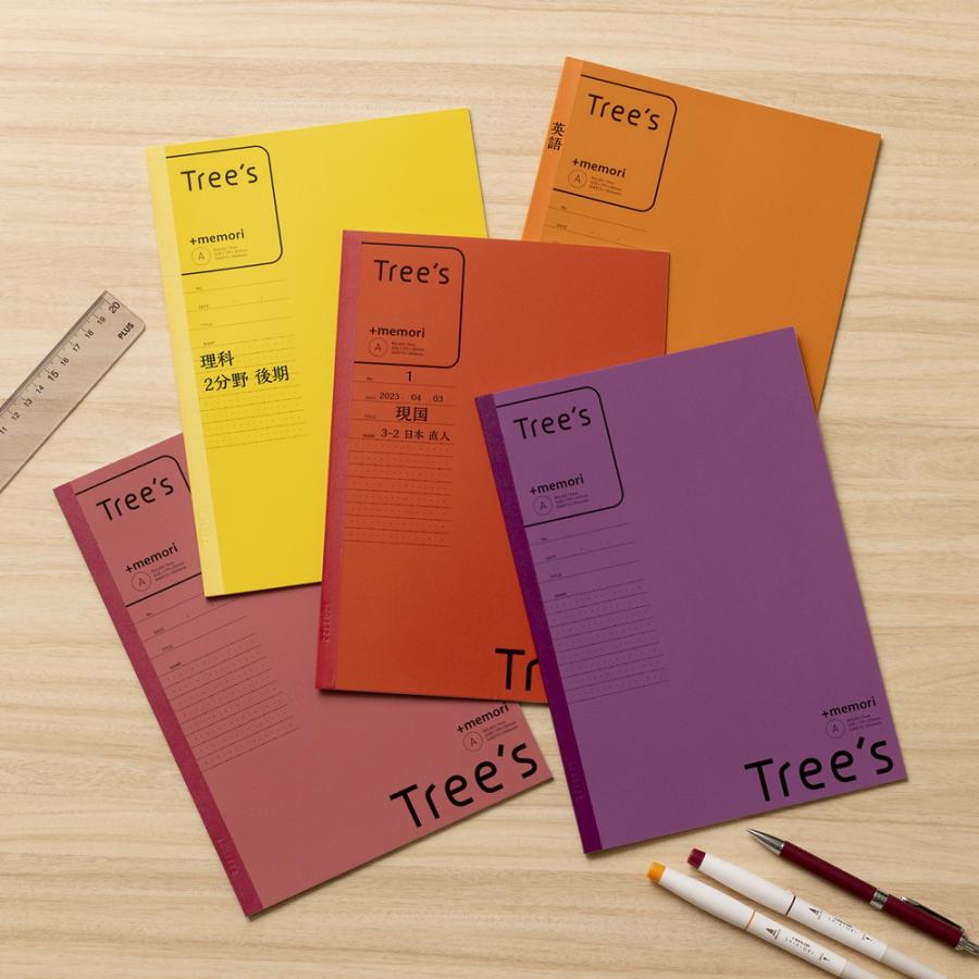 日本ノート nipponnote パックノート Tree's B5 プラスメモリ 20枚 5冊束 A罫 UTRP2AX5 | 日本ノート | 03