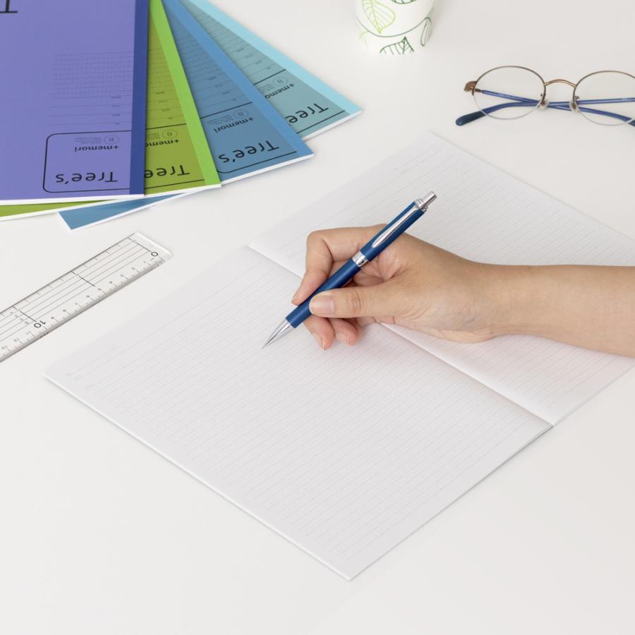 日本ノート nipponnote パックノート Tree's B5 プラスメモリ 20枚 5冊束 B罫 UTRP2BX5 | 日本ノート | 04