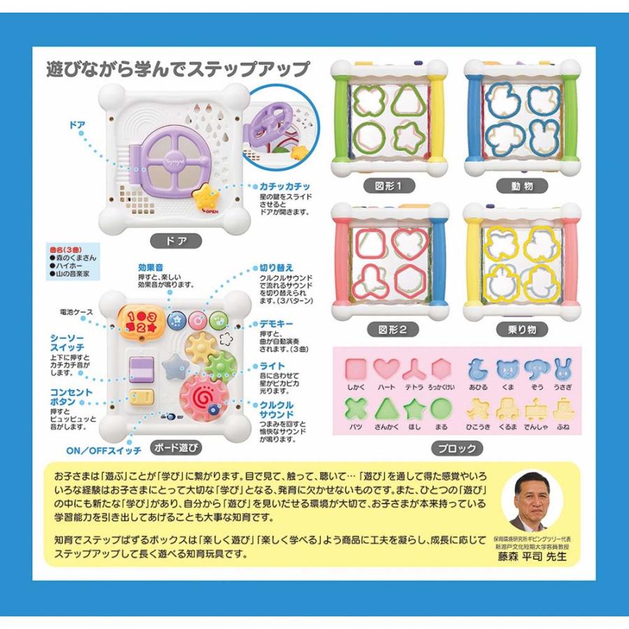 ローヤル ToyRoyal トイローヤル 知育でステップ ぱずるボックス 7767 | トイローヤル | 02