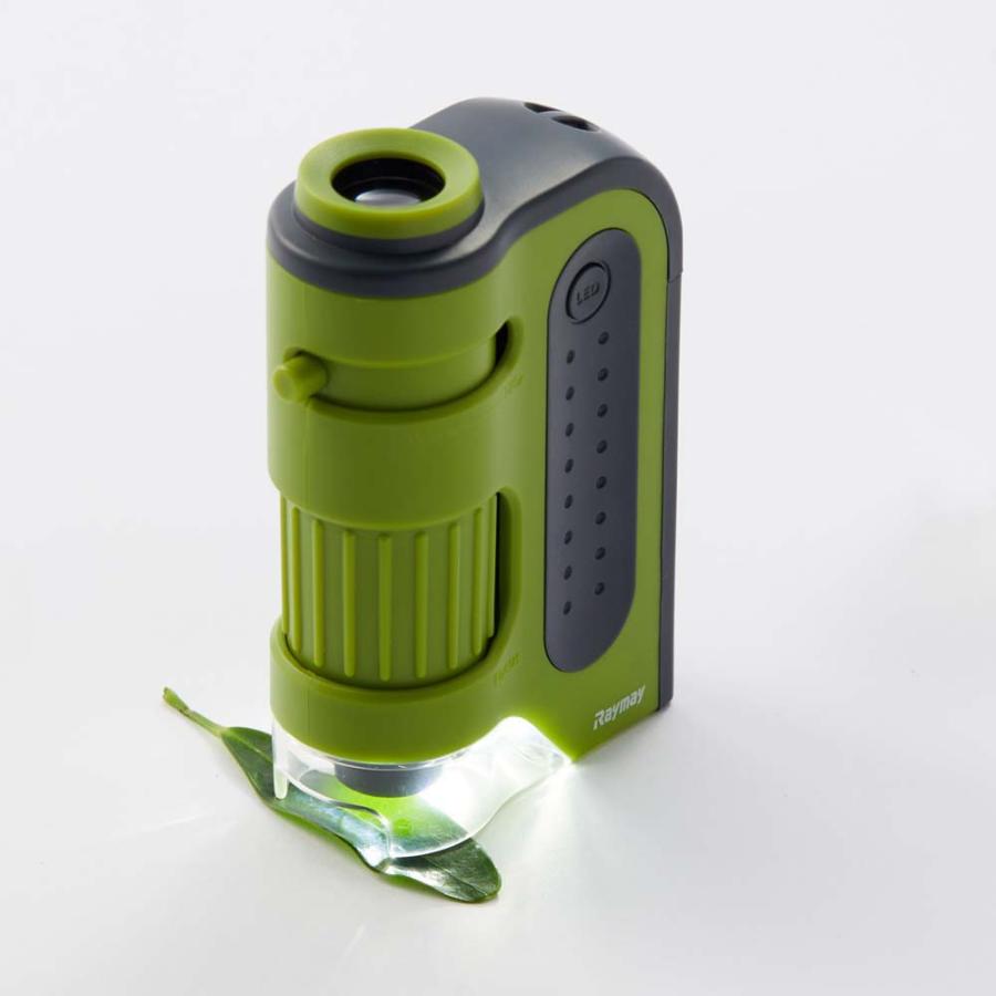 レイメイ藤井 Raymay ハンディ顕微鏡 ZOOM グリーン RXT1143M | レイメイ藤井 | 01