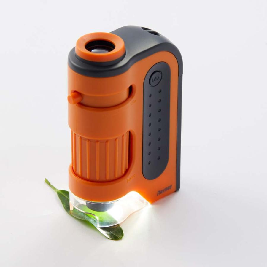 レイメイ藤井 Raymay ハンディ顕微鏡 ZOOM オレンジ RXT1143D | レイメイ藤井 | 01