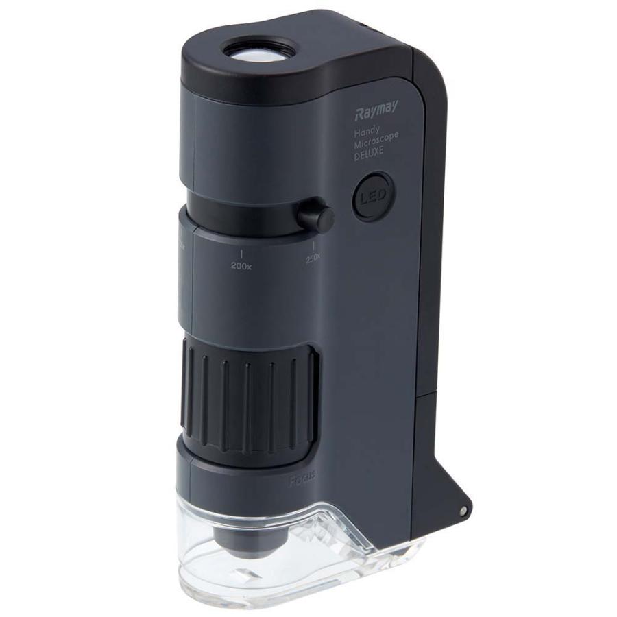 レイメイ藤井 Raymay ハンディ顕微鏡 DX ブラック RXT1144B LED | レイメイ藤井