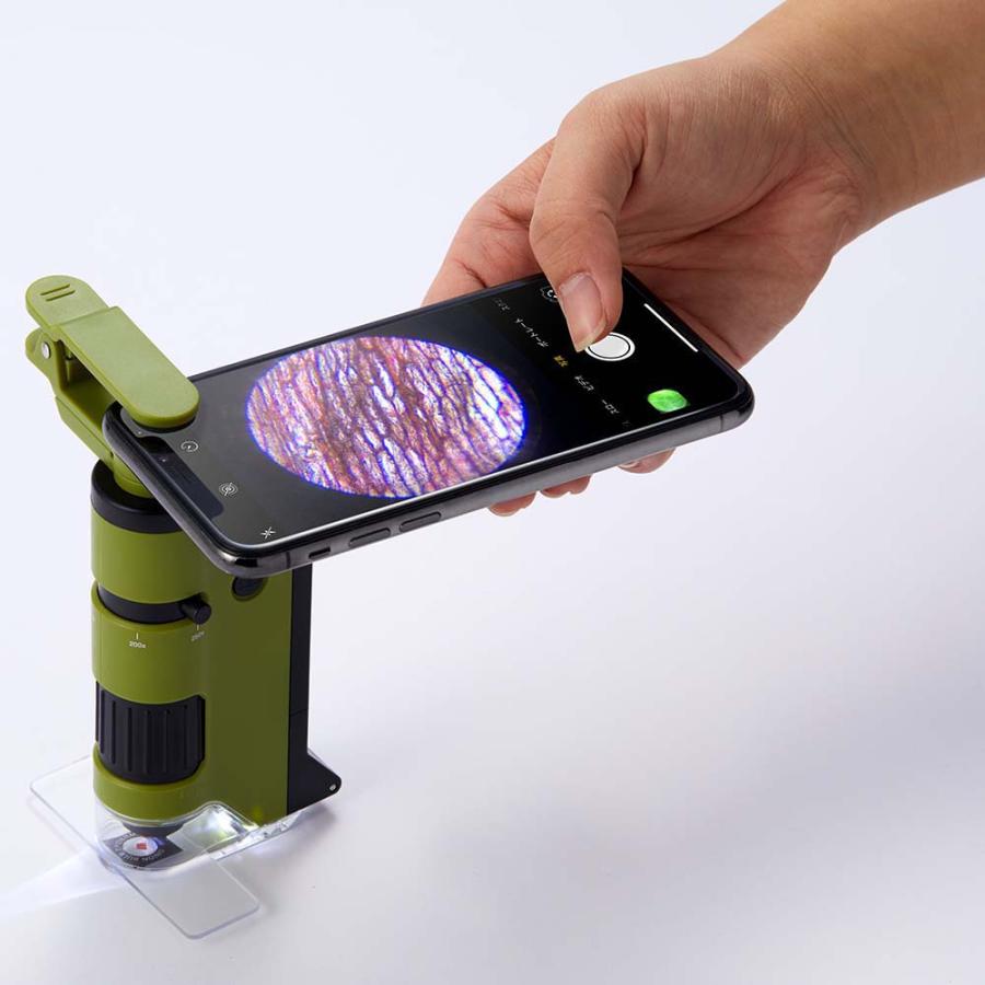 レイメイ藤井 Raymay ハンディ顕微鏡 DX グリーン RXT1144M LED | レイメイ藤井 | 09
