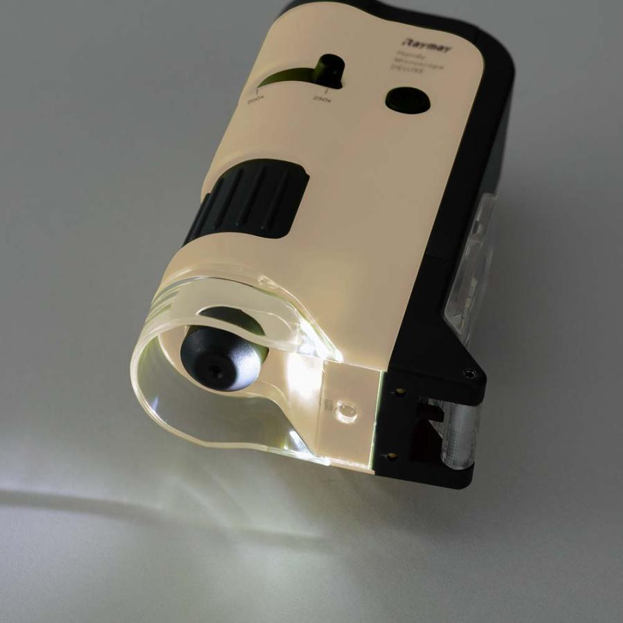 レイメイ藤井 Raymay ハンディ顕微鏡 DX ベージュ RXT1144J LED | レイメイ藤井 | 03