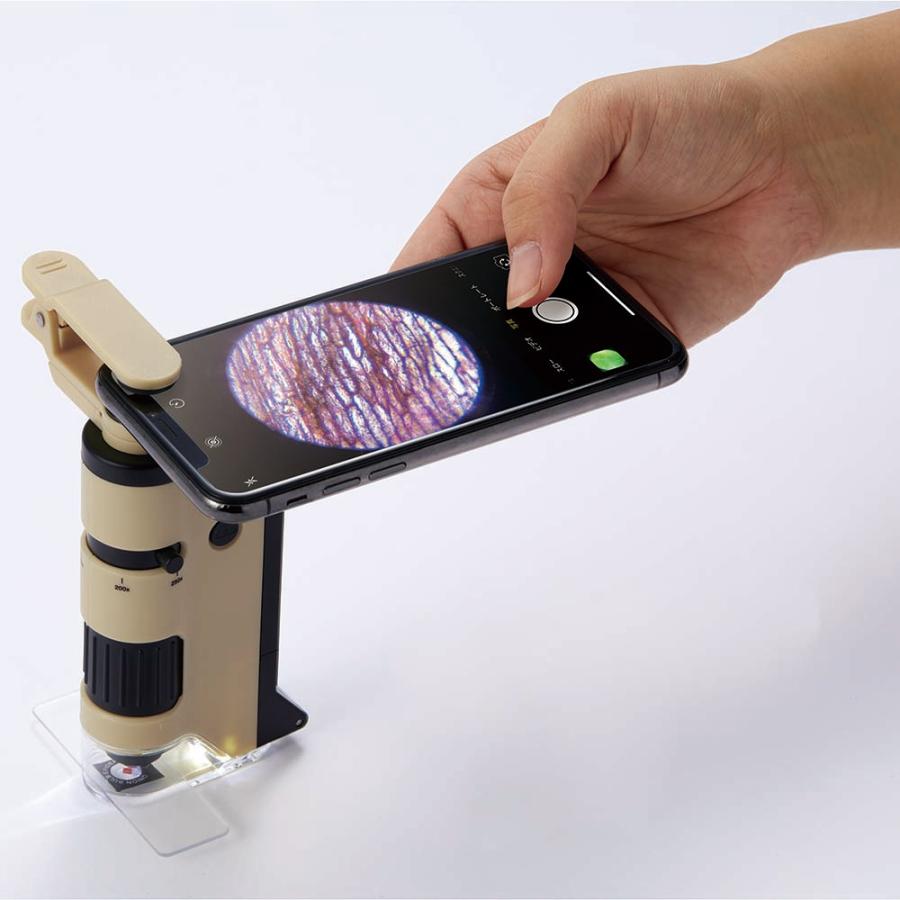 レイメイ藤井 Raymay ハンディ顕微鏡 DX ベージュ RXT1144J LED | レイメイ藤井 | 09