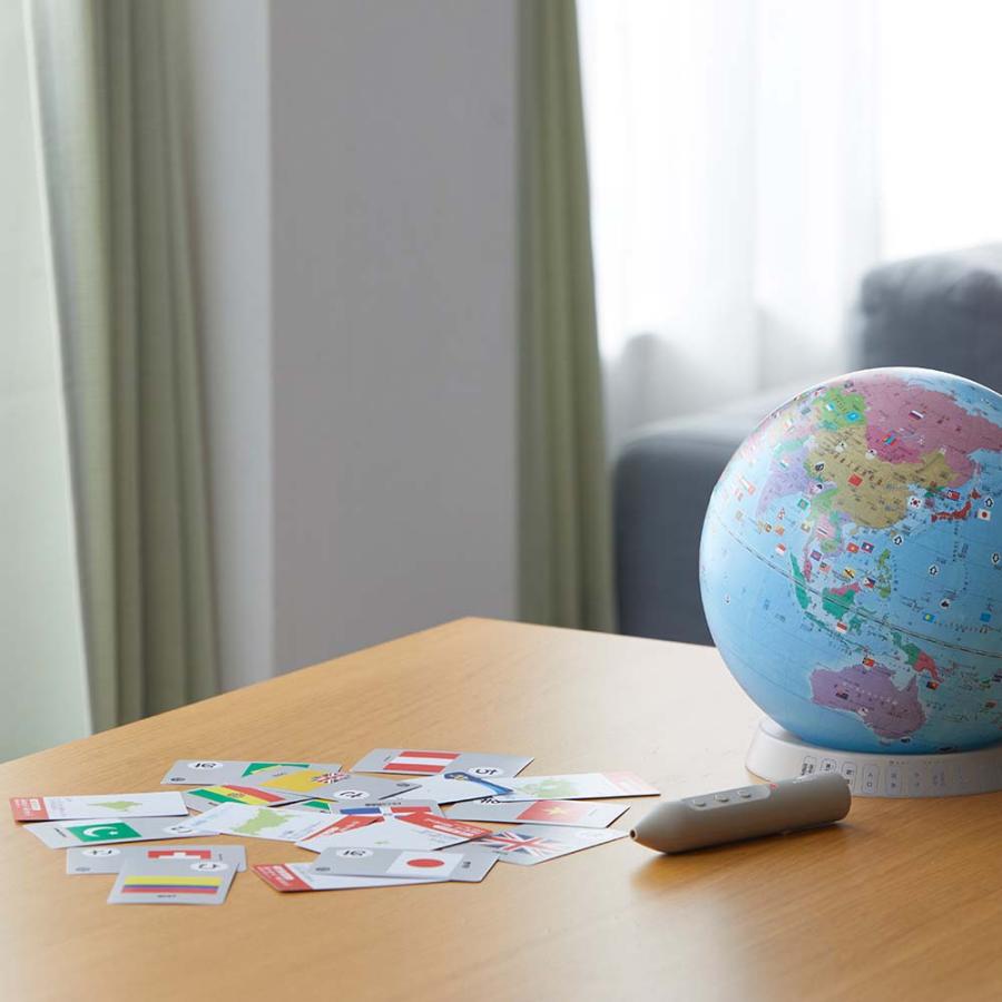 レイメイ藤井 Raymay しゃべる国旗付地球儀＆カルタ タッチミー 0YV1138 | レイメイ藤井 | 07