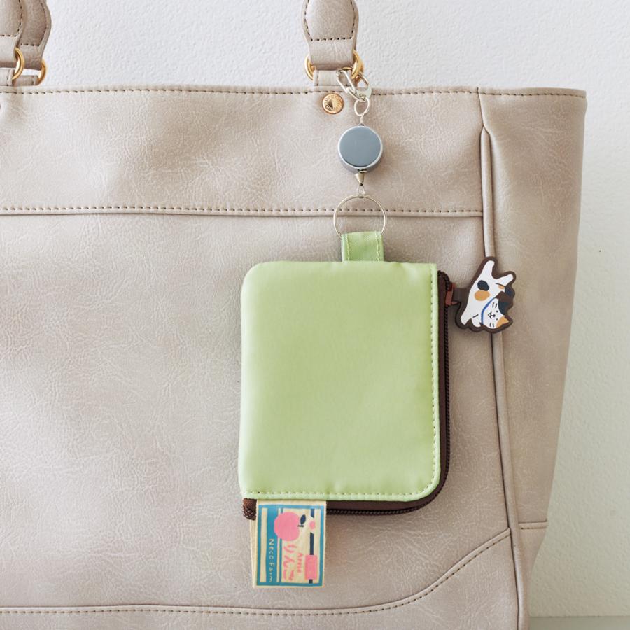 LIHIT LAB.＜リヒトラブ＞ にゃんシーン フラットカードポーチ インディゴブルー A2220-11 | LIHIT LAB. | 06