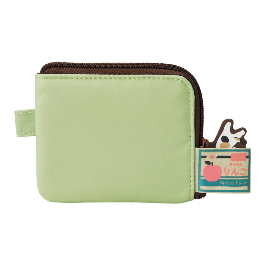 LIHIT LAB.＜リヒトラブ＞ にゃんシーン フラットカードポーチ チャコールブラック A2220-24 | LIHIT LAB. | 05