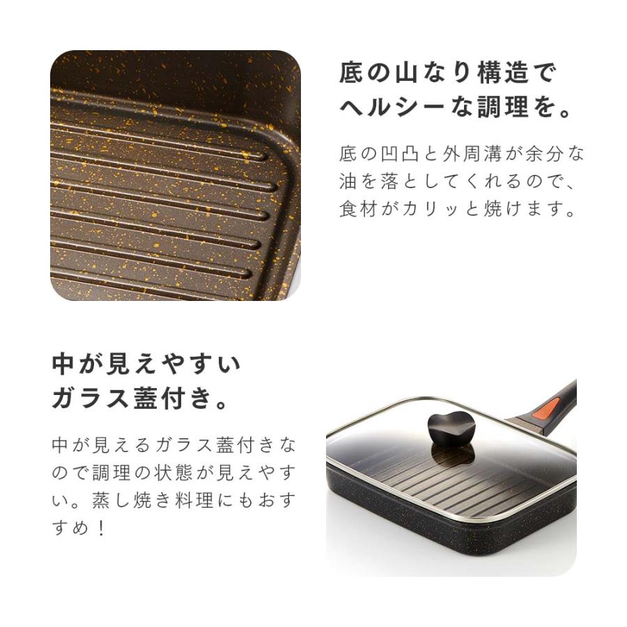 アイメディア AIMEDIA IHゴールドマーブル魚焼きパン 1009424 | アイメディア | 10