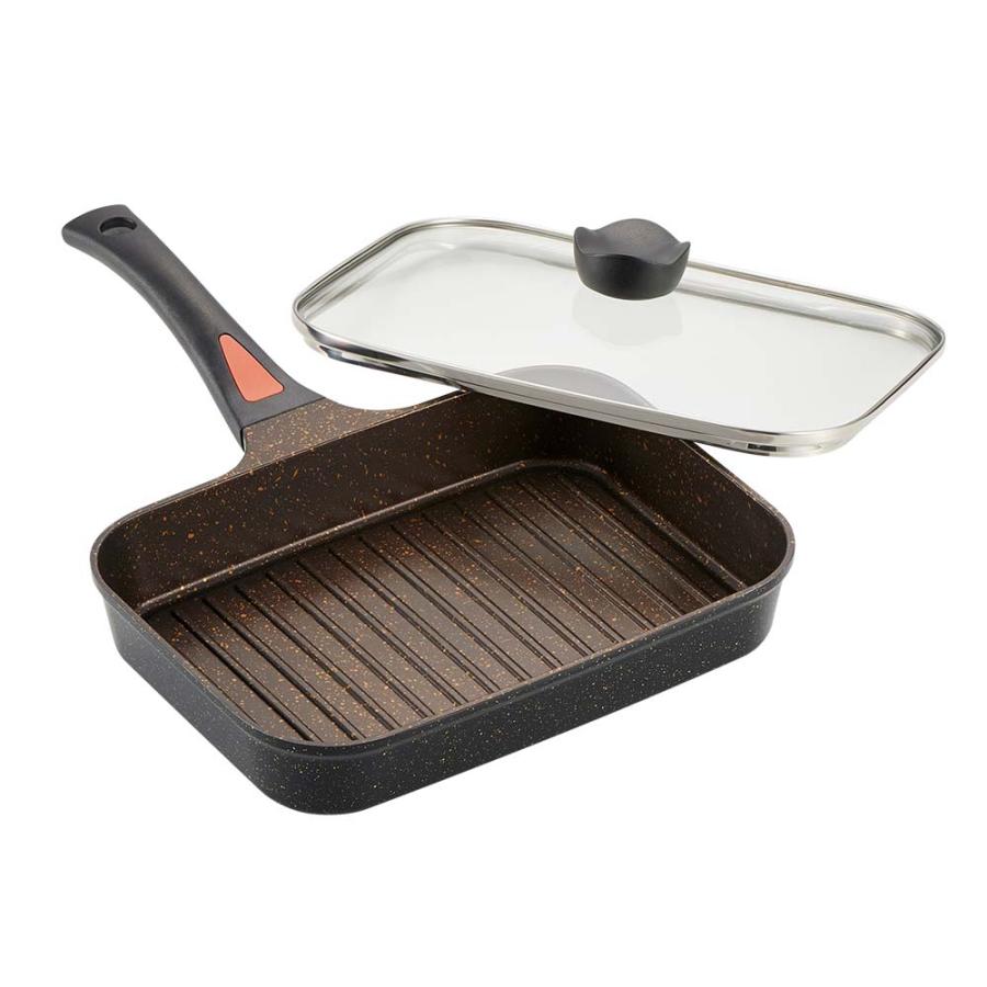 アイメディア AIMEDIA IHゴールドマーブル魚焼きパン 1009424 | アイメディア | 01