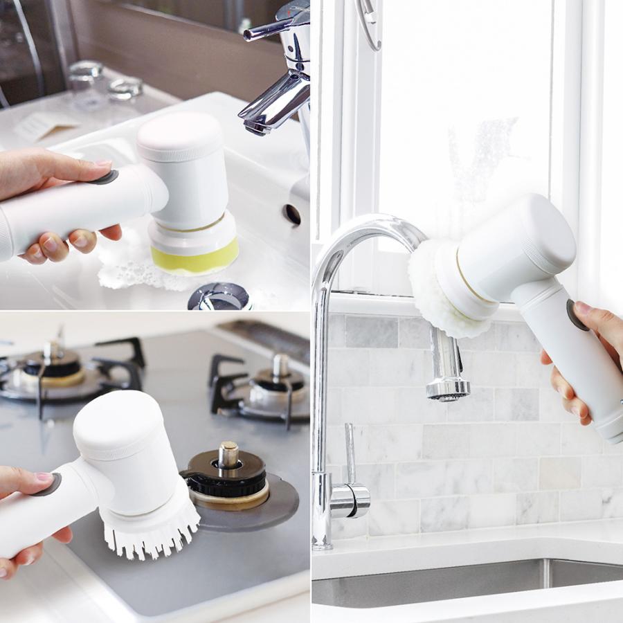 AXEL アクセル 電動回転ブラシ 3種のアタッチメント付 AXL-530 | ブランド登録なし | 03