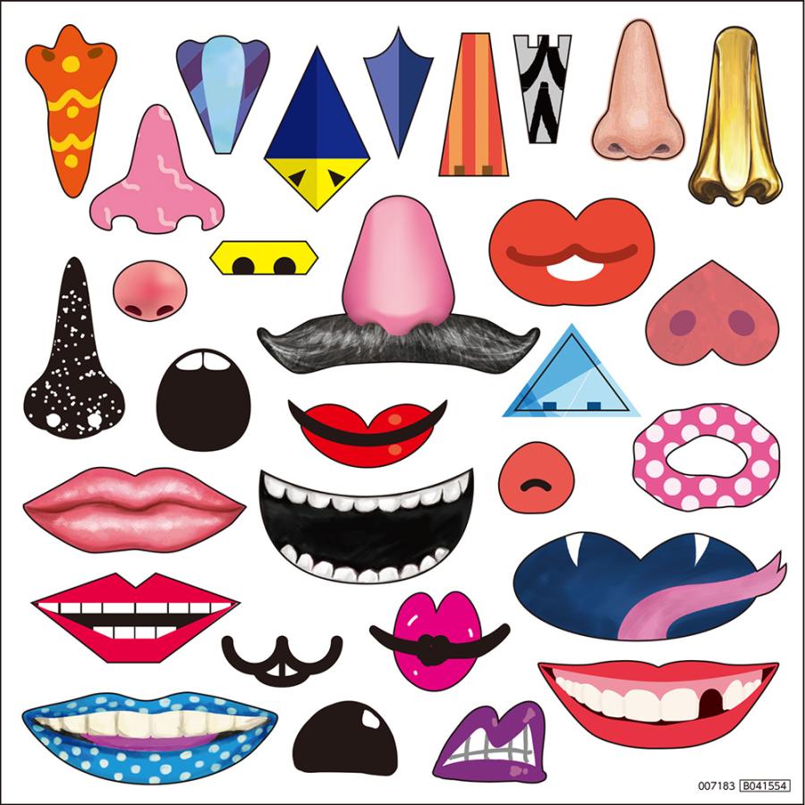 アーテック かおシールブック 3冊セット #21165 福笑い シール遊び 貼ってはがせる Artec | アーテック | 07