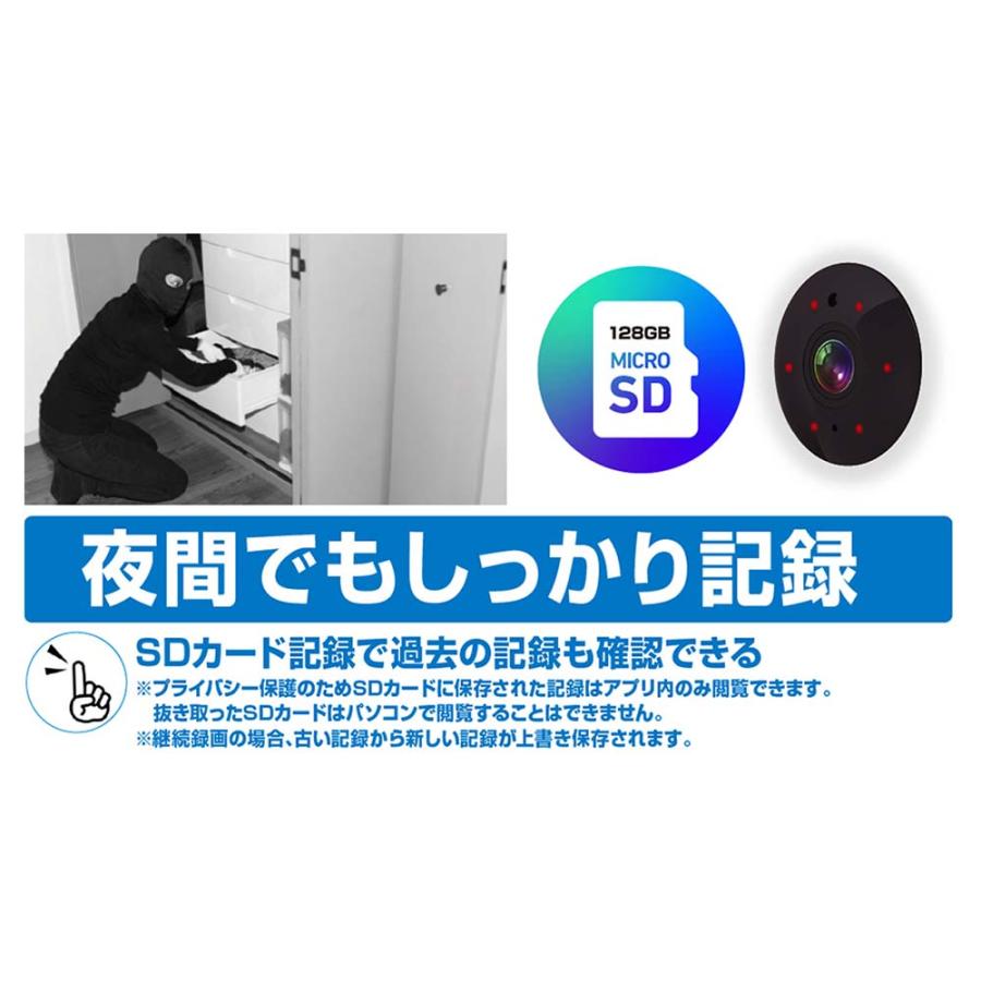 カシムラ kashimura スマートホームカメラ 首振 ホワイト KJ-182 | ブランド登録なし | 12