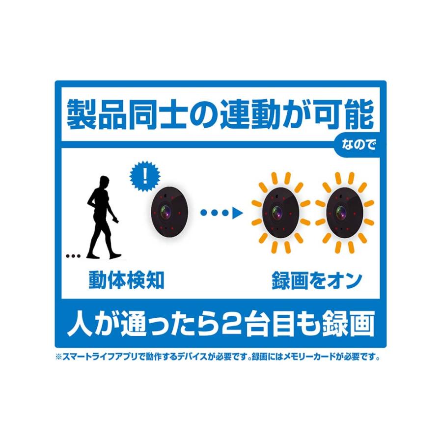 カシムラ kashimura スマートホームカメラ 首振 ホワイト KJ-182 | ブランド登録なし | 15