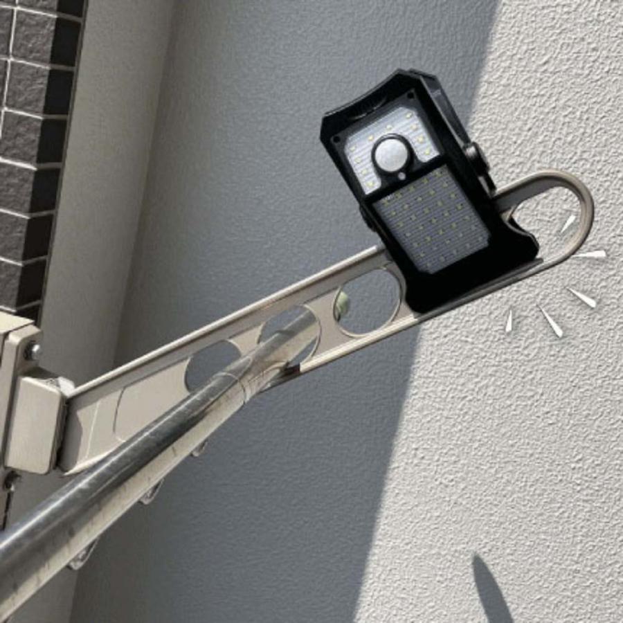 オンスクエア クリッパ クリップ式 ソーラー充電式 LEDセンサーライト OL-336B 地震 災害 防災 | ブランド登録なし | 17