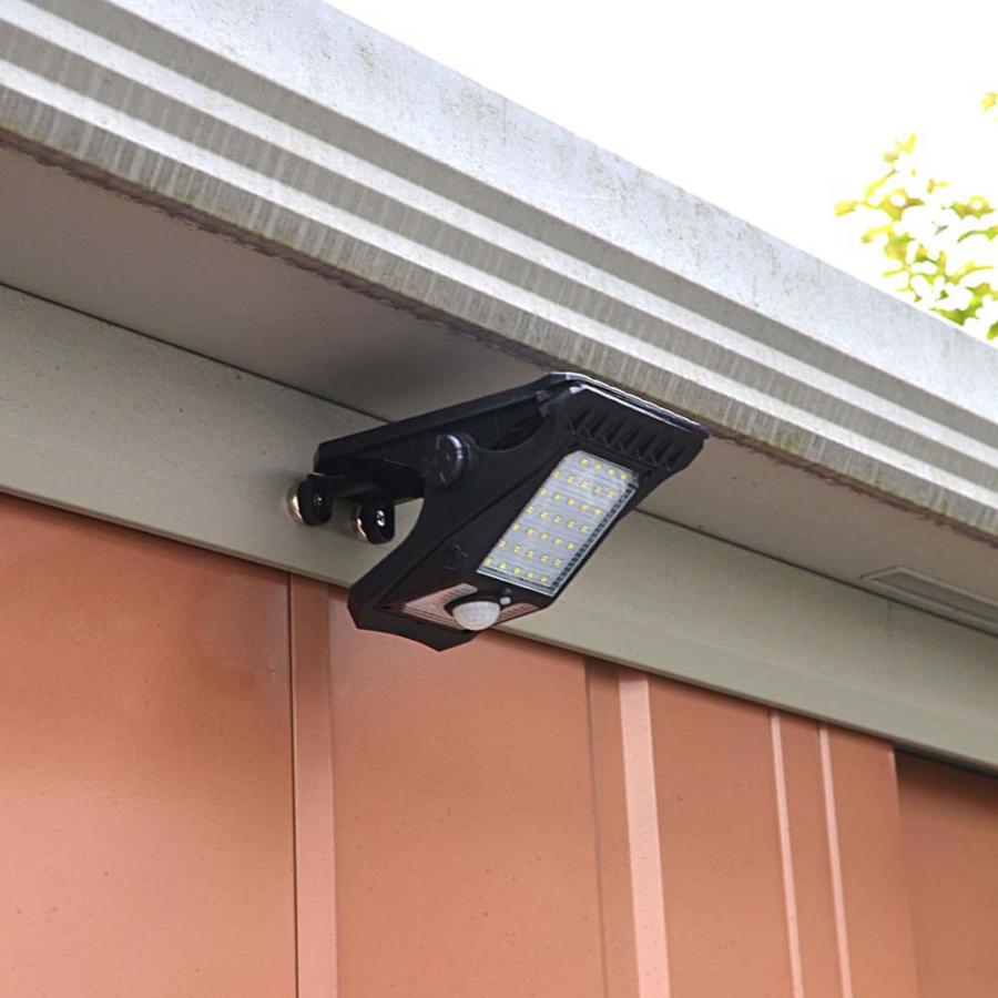 オンスクエア クリッパ クリップ式 ソーラー充電式 LEDセンサーライト OL-336B 地震 災害 防災 | ブランド登録なし | 19