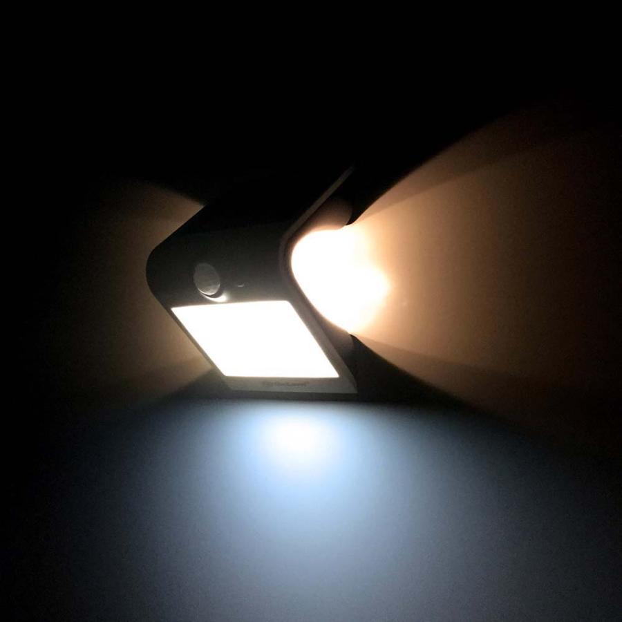 オンスクエア ソーラー充電式 センサーウォールライト OL-304W PLUS | ブランド登録なし | 02