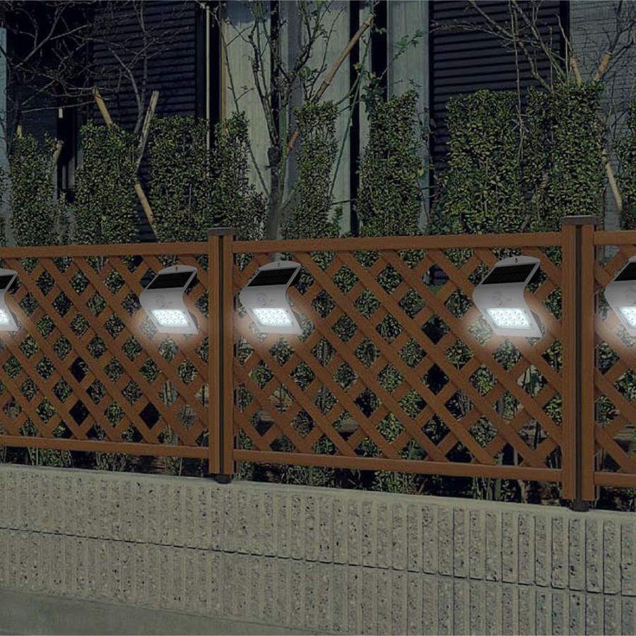 オンスクエア ソーラー充電式 センサーウォールライト OL-304W PLUS | ブランド登録なし | 04