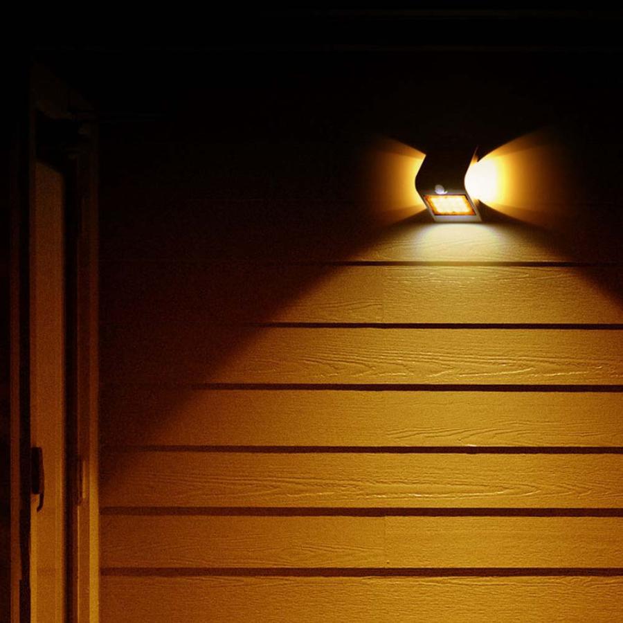 オンスクエア ソーラー充電式 センサーウォールライト OL-305D | ブランド登録なし | 04