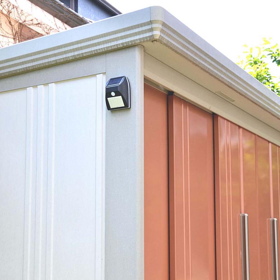 オンスクエア ソーラー充電式 センサーフラッシュライト OL-306B | ブランド登録なし | 10