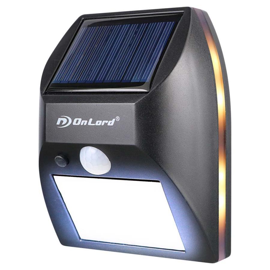 オンスクエア ソーラー充電式 センサーフラッシュライト OL-306B | ブランド登録なし | 01