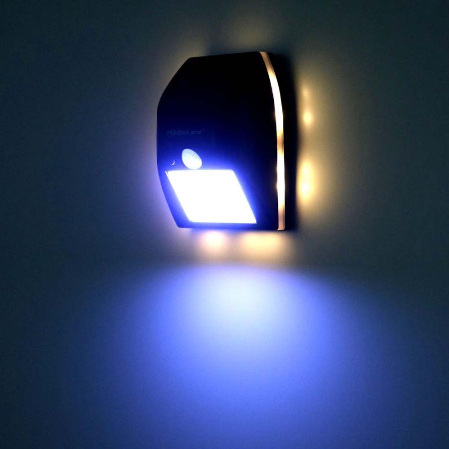 オンスクエア ソーラー充電式 センサーフラッシュライト OL-306B | ブランド登録なし | 04